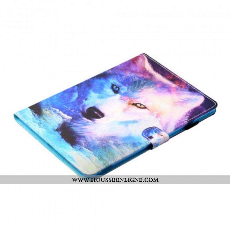Housse Samsung Galaxy Tab A7 (2020) Loup Art