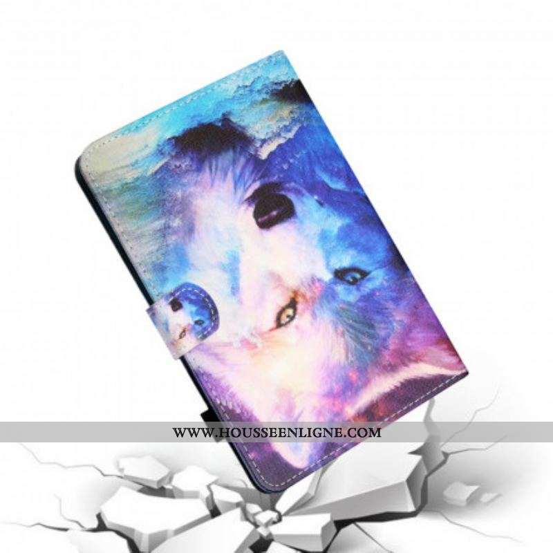 Housse Samsung Galaxy Tab A7 (2020) Loup Art
