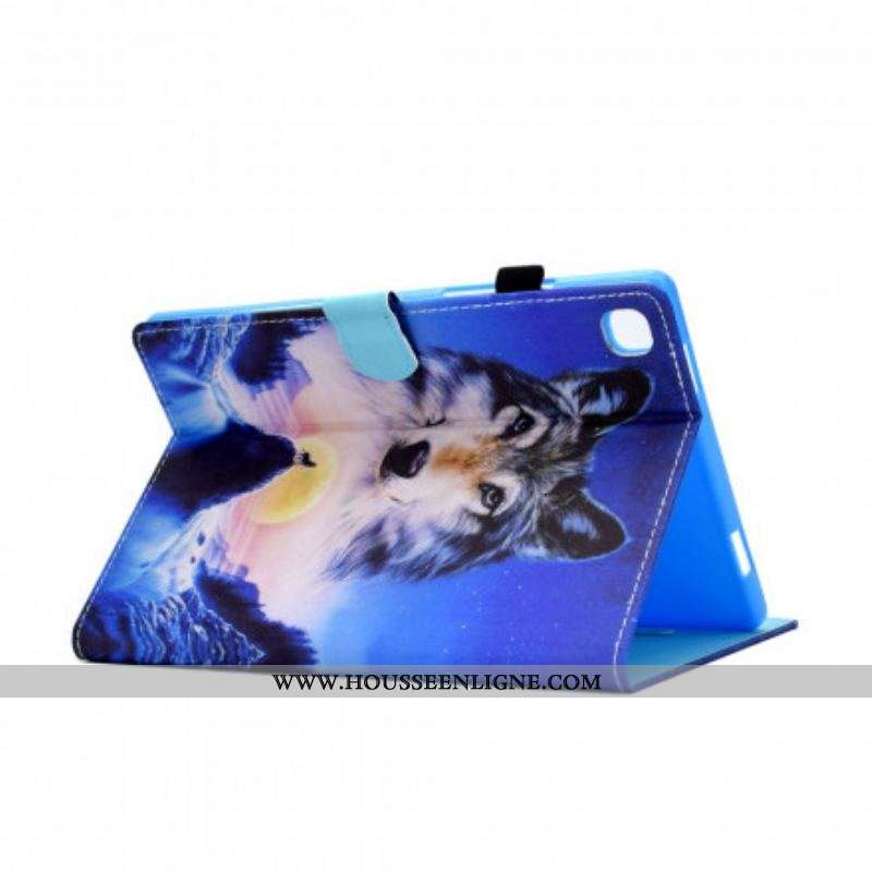 Housse Samsung Galaxy Tab A7 (2020) Loup des Montagnes