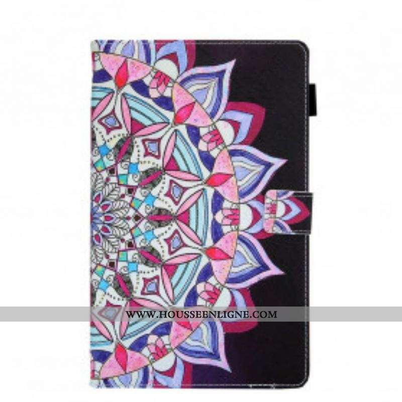 Housse Samsung Galaxy Tab A7 (2020) Mandala Graphique