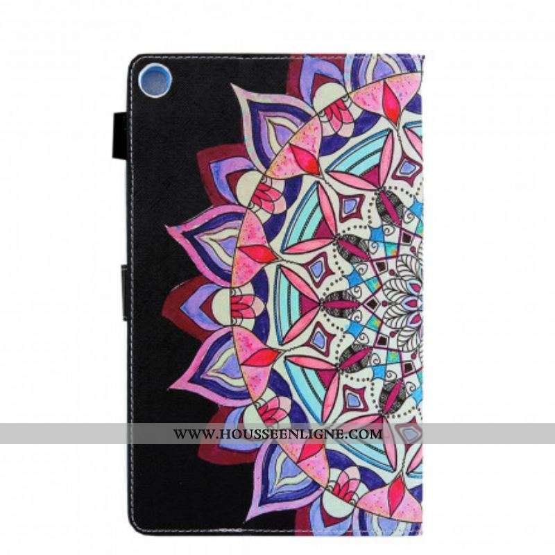 Housse Samsung Galaxy Tab A7 (2020) Mandala Graphique