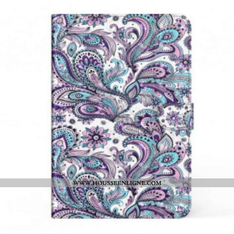 Housse Samsung Galaxy Tab A7 (2020) Motif Cachemire