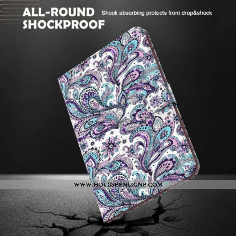 Housse Samsung Galaxy Tab A7 (2020) Motif Cachemire