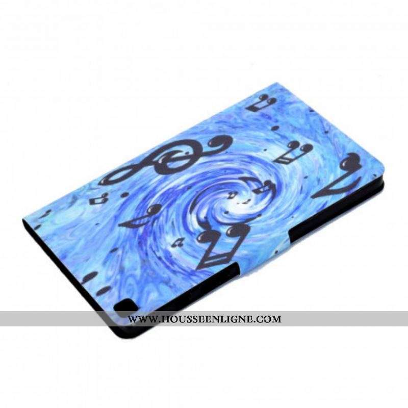Housse Samsung Galaxy Tab A7 (2020) Notes de Musique