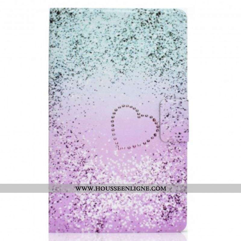 Housse Samsung Galaxy Tab A7 (2020) Paillettes Brillantes