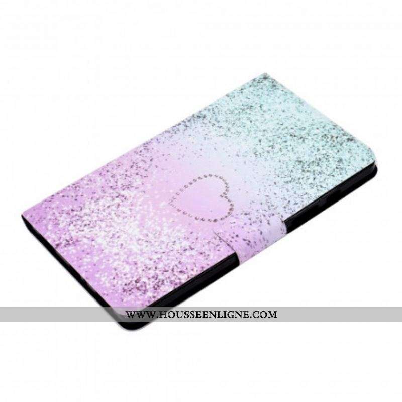 Housse Samsung Galaxy Tab A7 (2020) Paillettes Brillantes