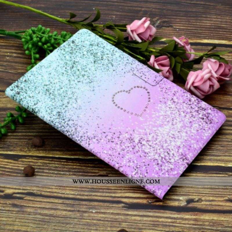 Housse Samsung Galaxy Tab A7 (2020) Paillettes Brillantes