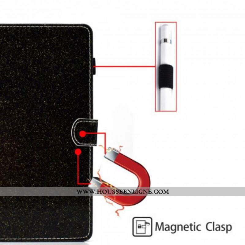 Housse Samsung Galaxy Tab A7 (2020) Paillettes Éclatantes