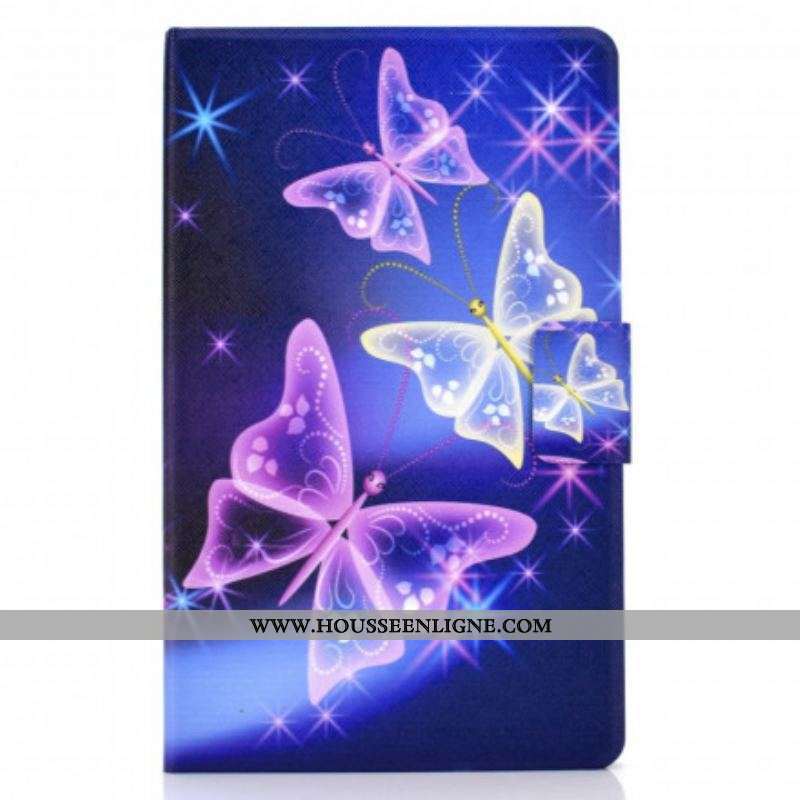 Housse Samsung Galaxy Tab A7 (2020) Papillons
