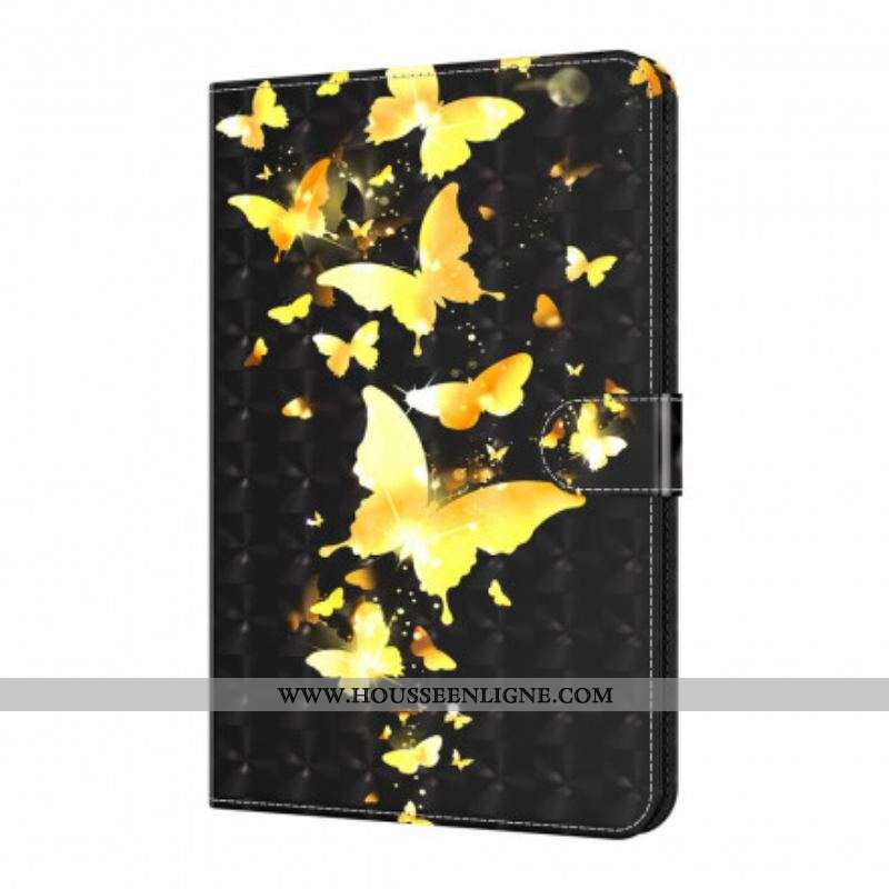 Housse Samsung Galaxy Tab A7 (2020) Papillons Spot Light