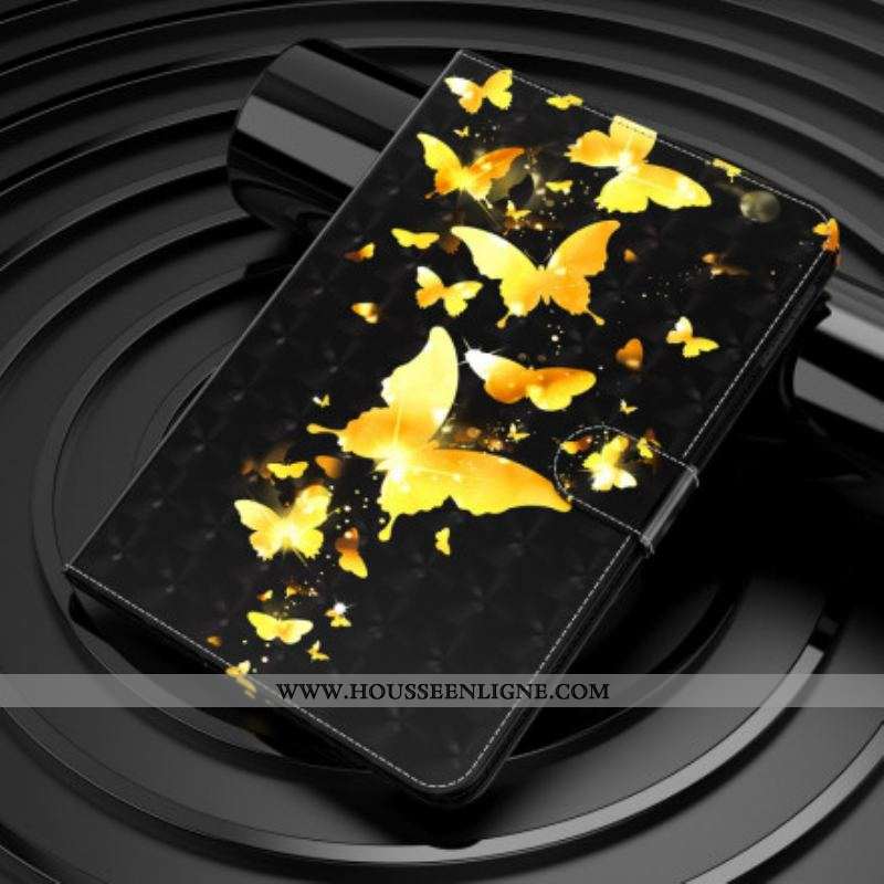 Housse Samsung Galaxy Tab A7 (2020) Papillons Spot Light