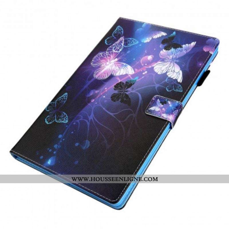 Housse Samsung Galaxy Tab A7 (2020) Papillons en Vol