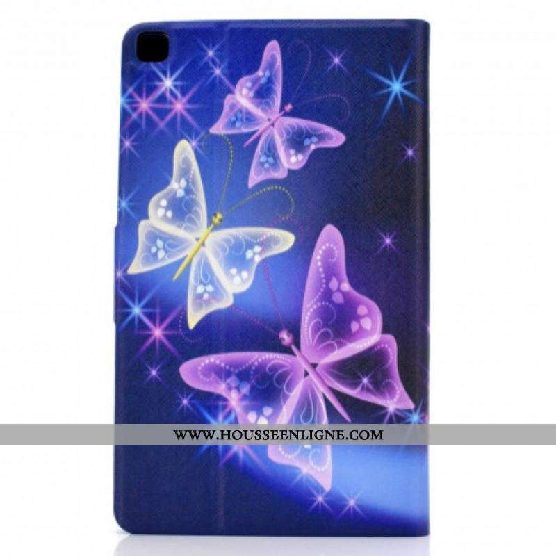 Housse Samsung Galaxy Tab A7 (2020) Papillons