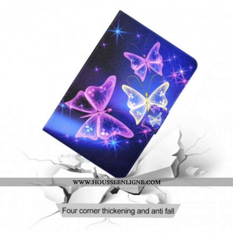 Housse Samsung Galaxy Tab A7 (2020) Papillons