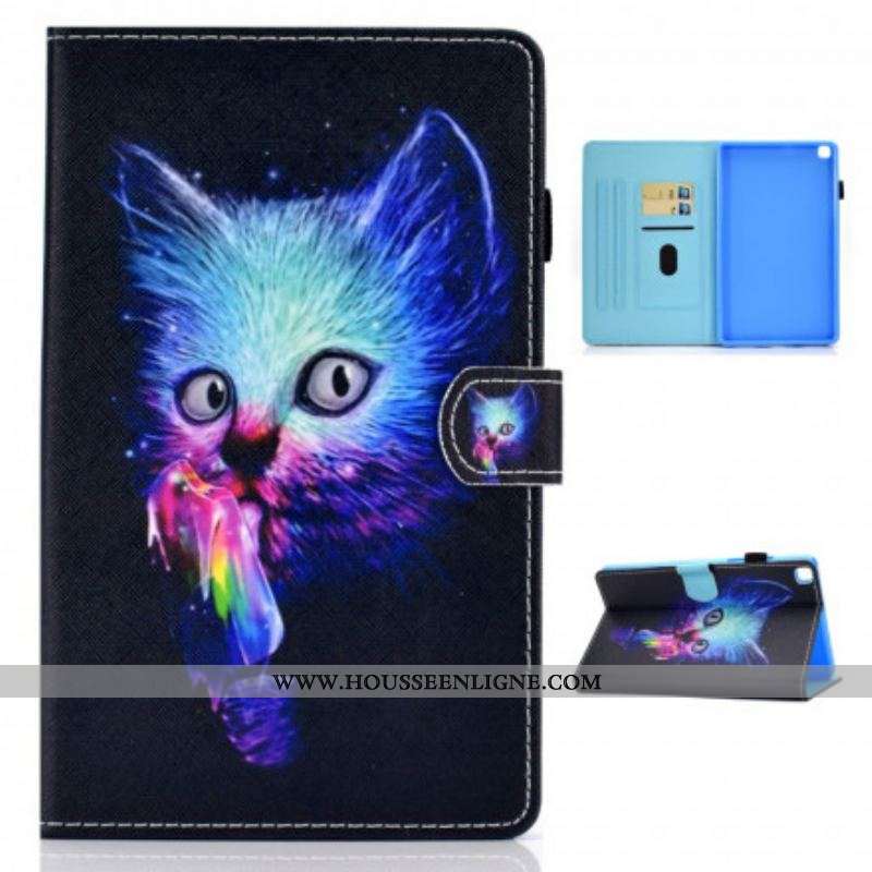 Housse Samsung Galaxy Tab A7 (2020) Psycho Cat