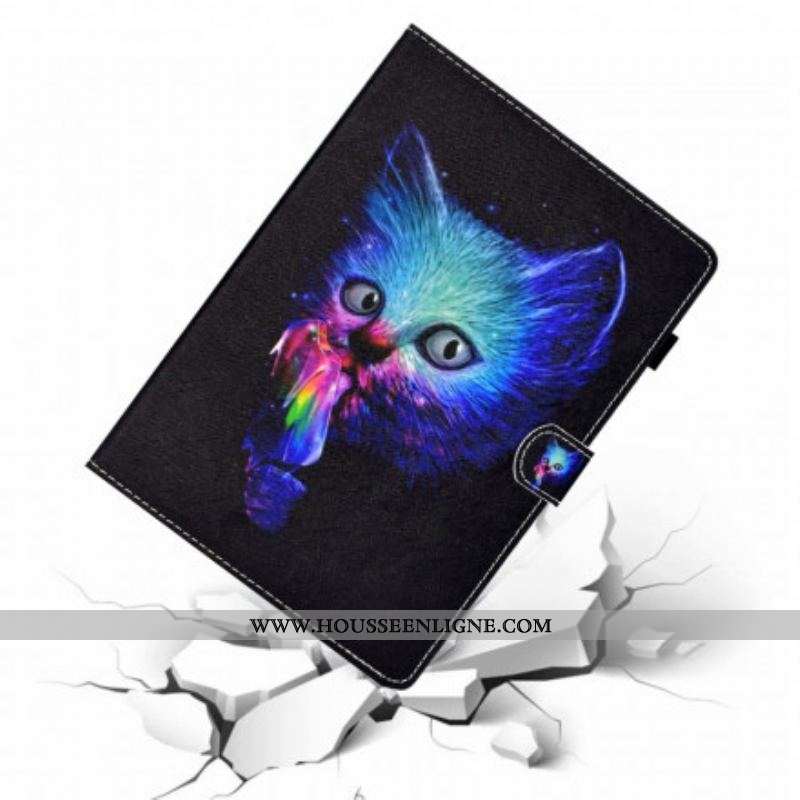 Housse Samsung Galaxy Tab A7 (2020) Psycho Cat