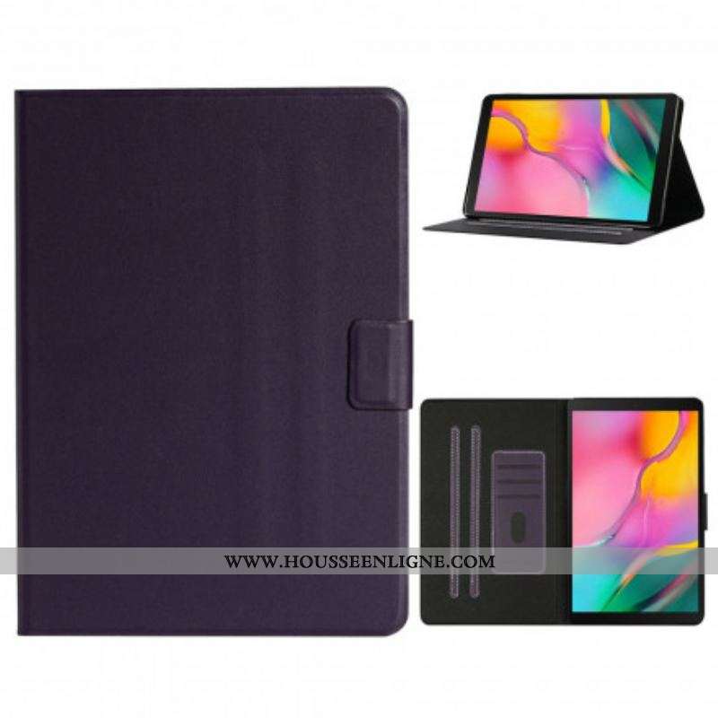 Housse Samsung Galaxy Tab A7 (2020) Simili Cuir Classique