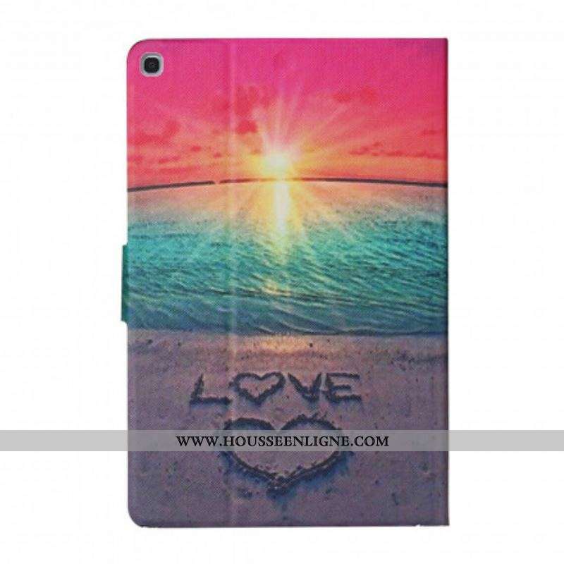 Housse Samsung Galaxy Tab A7 (2020) Sunset Love