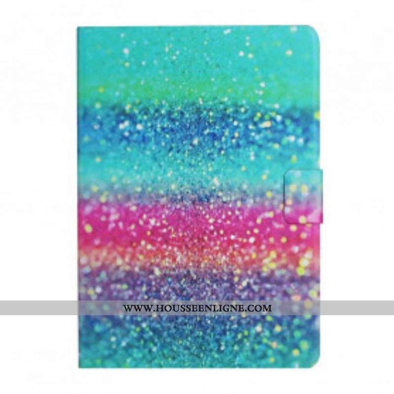 Housse Samsung Galaxy Tab A7 (2020) Élément Paillettes