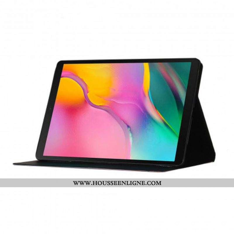 Housse Samsung Galaxy Tab A7 (2020) Élément Paillettes