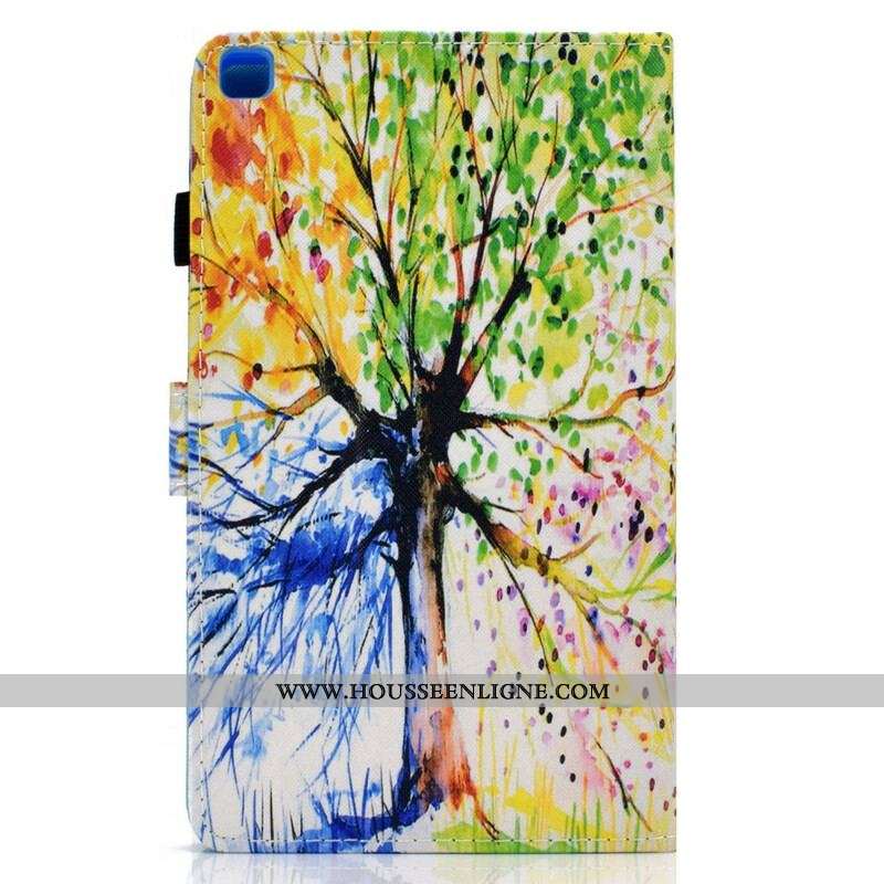Housse Samsung Galaxy Tab A7 Lite Arbre Aquarelle