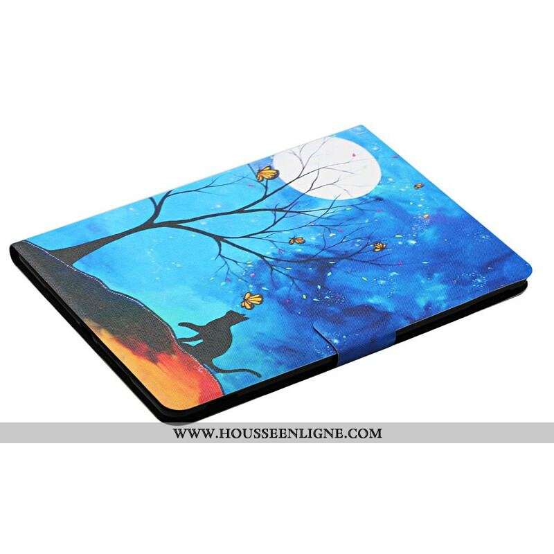 Housse Samsung Galaxy Tab A7 Lite Arbre à la Lune et au Soleil