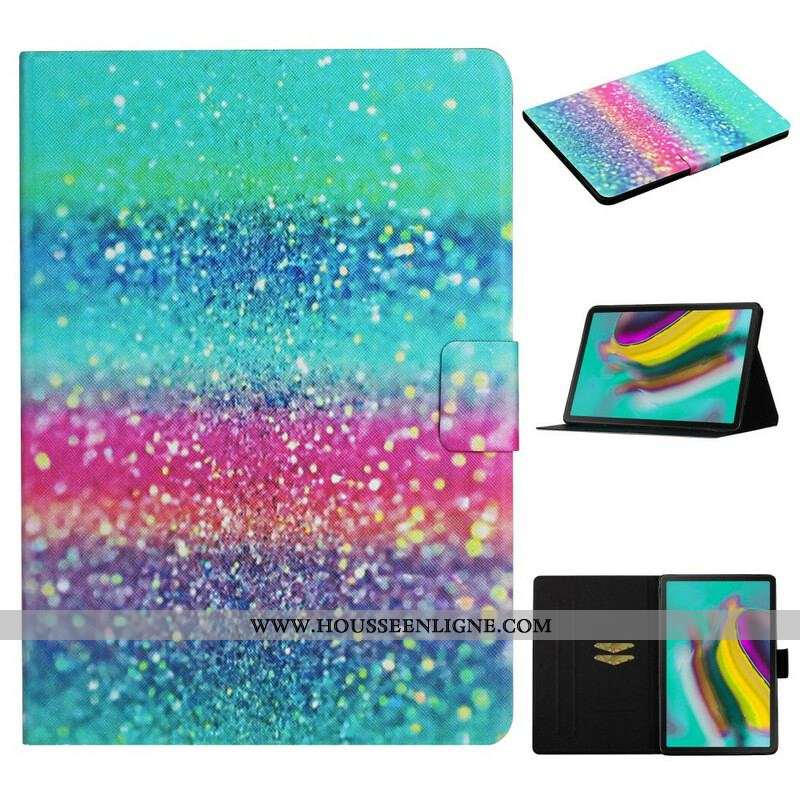 Housse Samsung Galaxy Tab A7 Lite Design Paillettes