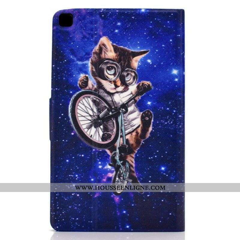 Housse Samsung Galaxy Tab A7 Lite Drôle de Chat