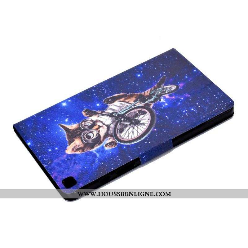 Housse Samsung Galaxy Tab A7 Lite Drôle de Chat