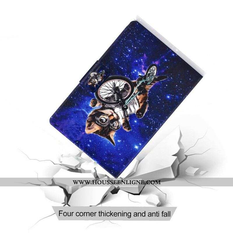 Housse Samsung Galaxy Tab A7 Lite Drôle de Chat