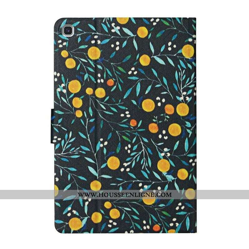 Housse Samsung Galaxy Tab A7 Lite Fleurs Fleurs Fleurs