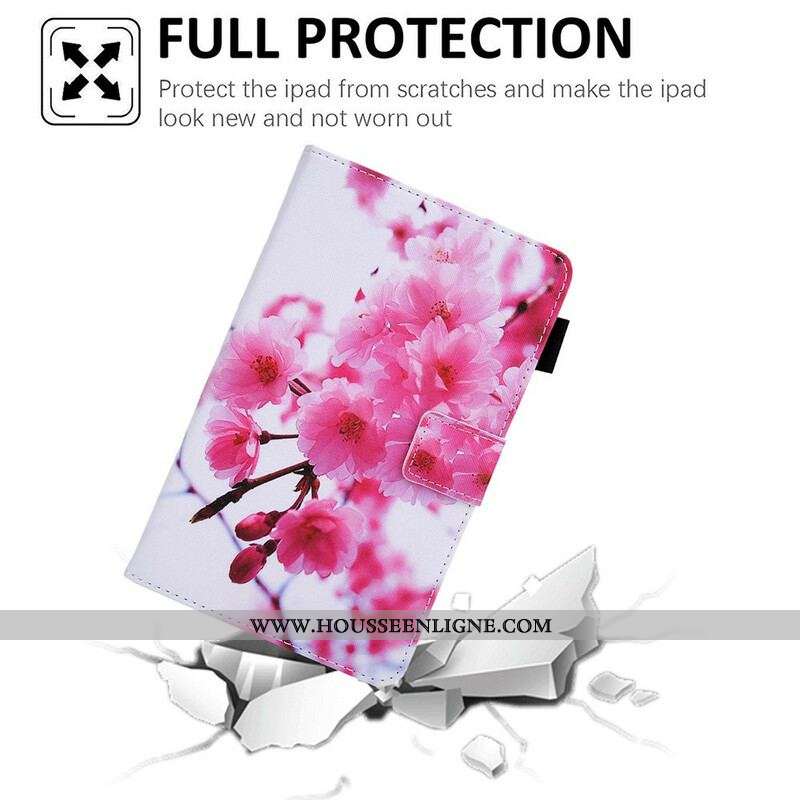 Housse Samsung Galaxy Tab A7 Lite Fleurs de Rêve