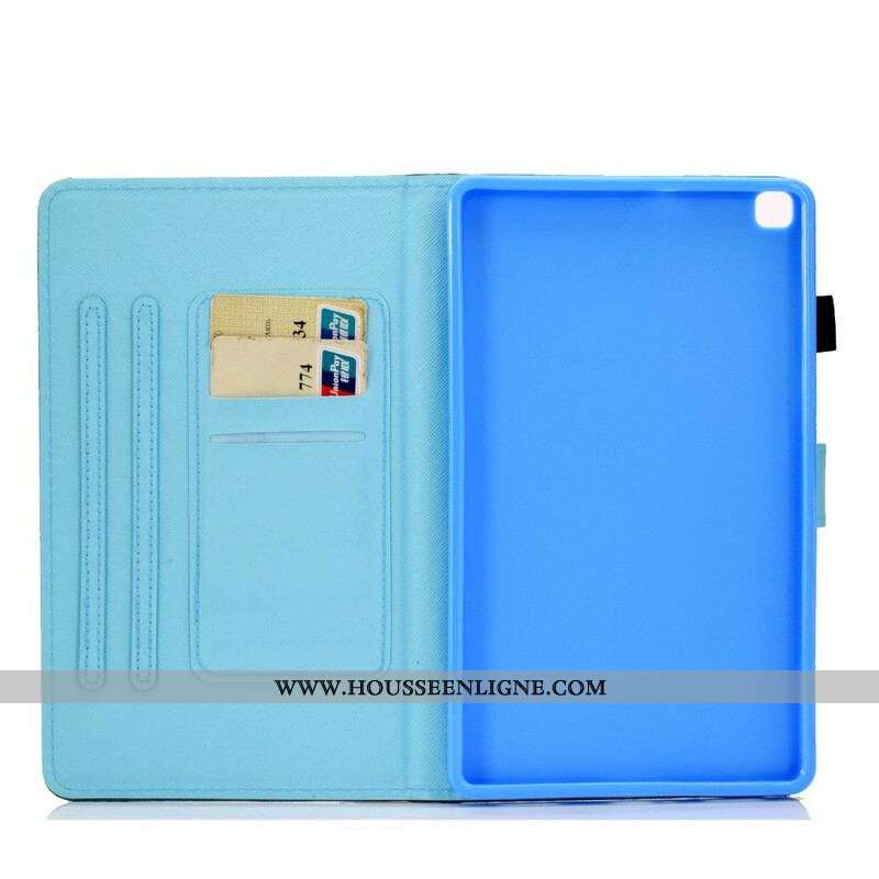 Housse Samsung Galaxy Tab A7 Lite Forêt de Nuit