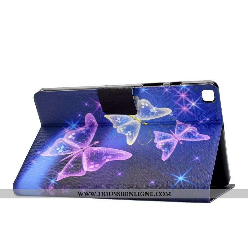 Housse Samsung Galaxy Tab A7 Lite Féérie Papillons