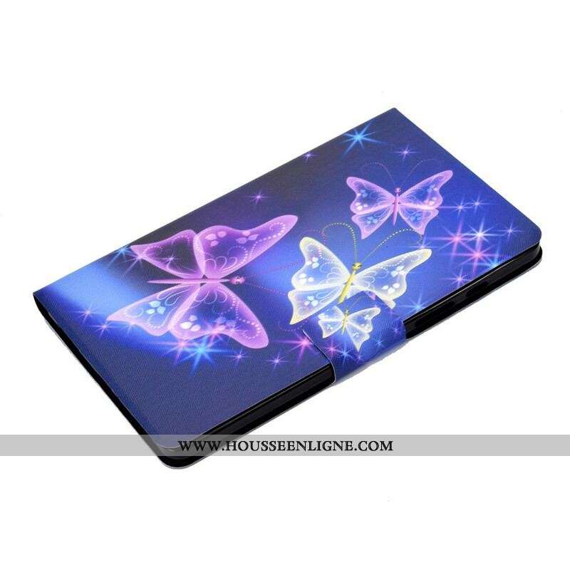 Housse Samsung Galaxy Tab A7 Lite Féérie Papillons