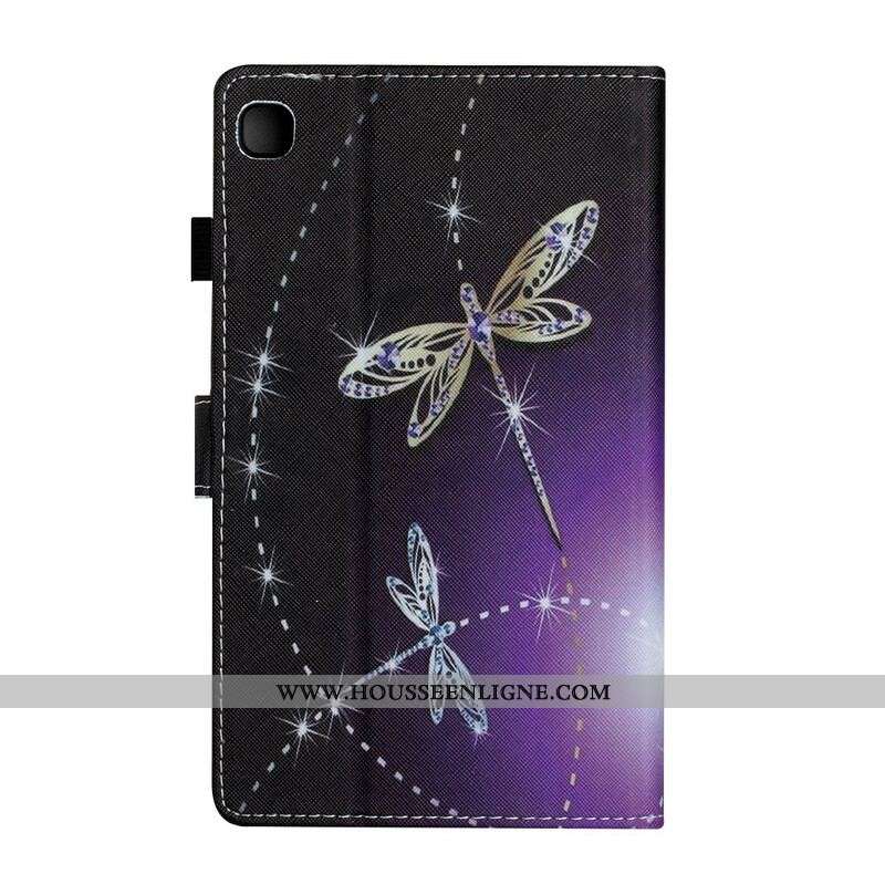 Housse Samsung Galaxy Tab A7 Lite Libellules