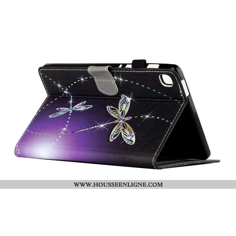 Housse Samsung Galaxy Tab A7 Lite Libellules