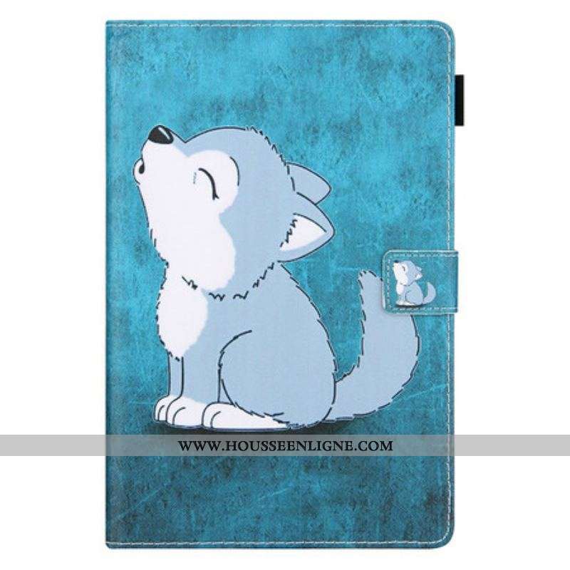 Housse Samsung Galaxy Tab A7 Lite Louveteau