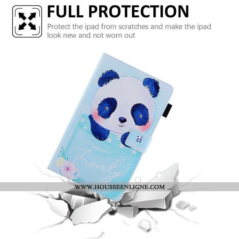 Housse Samsung Galaxy Tab A7 Lite Lovely Panda