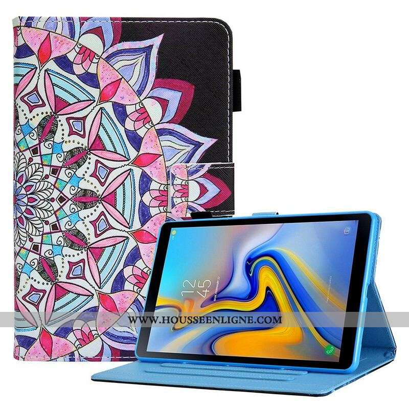Housse Samsung Galaxy Tab A7 Lite Mandala Graphique
