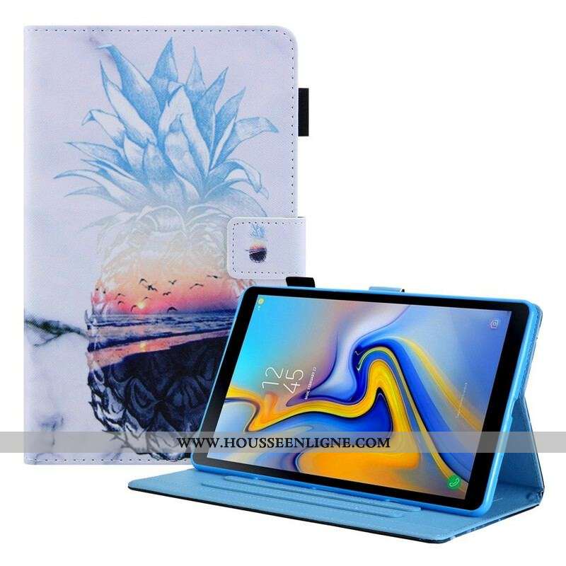 Housse Samsung Galaxy Tab A7 Lite Motif Ananas