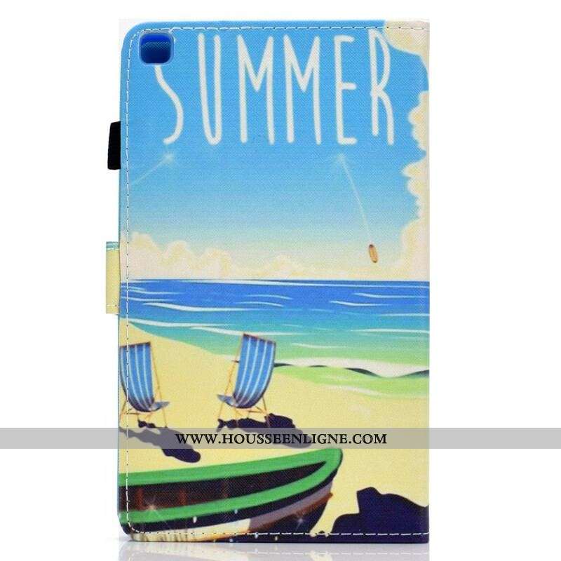 Housse Samsung Galaxy Tab A7 Lite Plage