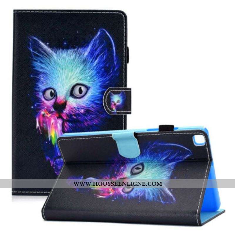 Housse Samsung Galaxy Tab A7 Lite Psycho Cat
