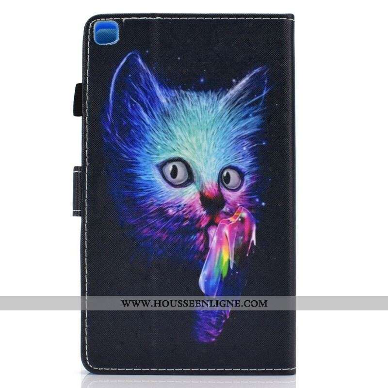 Housse Samsung Galaxy Tab A7 Lite Psycho Cat