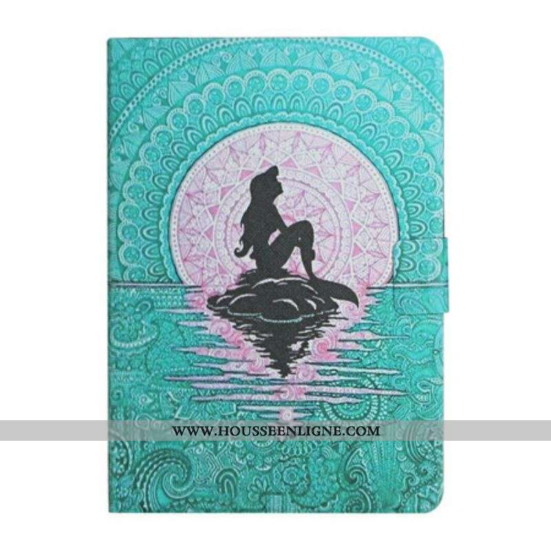 Housse Samsung Galaxy Tab A7 Lite Sirène Mandala