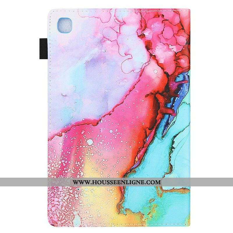 Housse Samsung Galaxy Tab A7 Lite Style Marbre