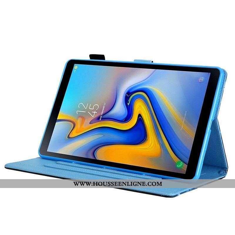 Housse Samsung Galaxy Tab A7 Lite Style Marbre