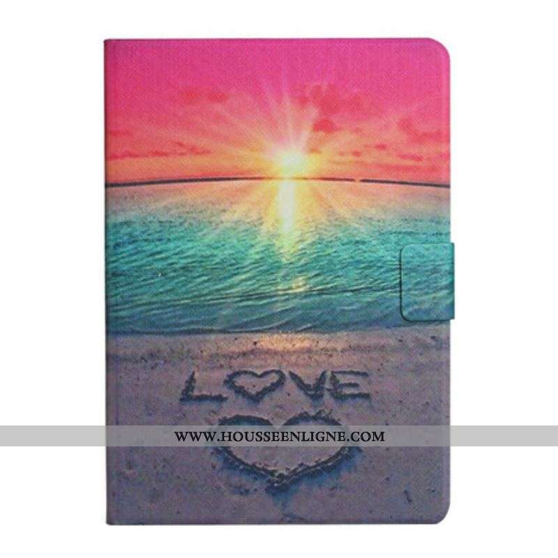 Housse Samsung Galaxy Tab A7 Lite Sunset Love