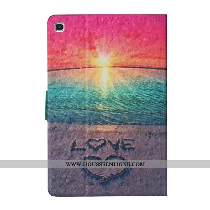 Housse Samsung Galaxy Tab A7 Lite Sunset Love