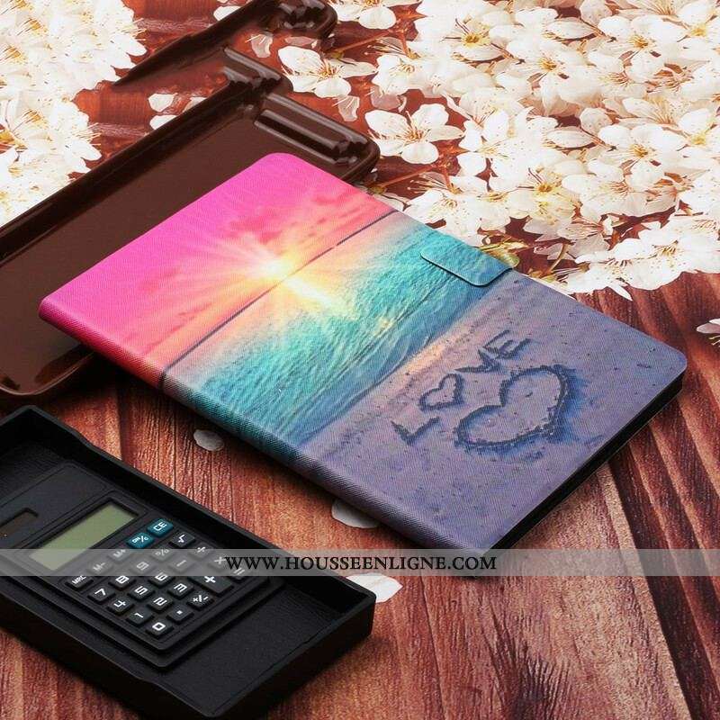 Housse Samsung Galaxy Tab A7 Lite Sunset Love